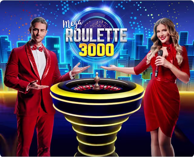 Mega Roulette 3000 de Pragmatic Play Live